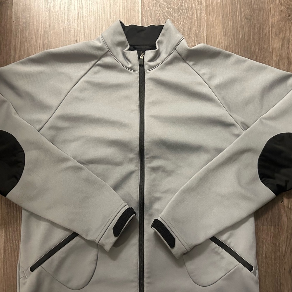 Adidas Mens Light Grey Jacket (Clima Cool) - Picture 3 of 6